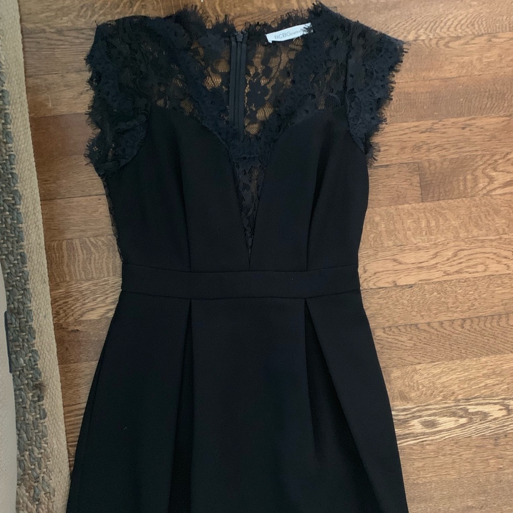Black cocktail dress